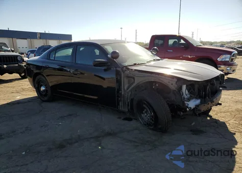 2021 Dodge Charger Police из США, поврежденный, VIN 2C3CDXKGXMH653784